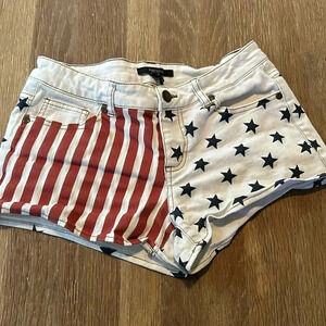 y2k Forever 21 - American Flag patriotic Shorts 🇺🇸